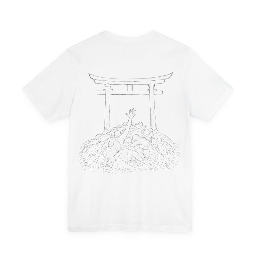 We Suffer (Men’s Jersey Tee, w/b back) – Clean