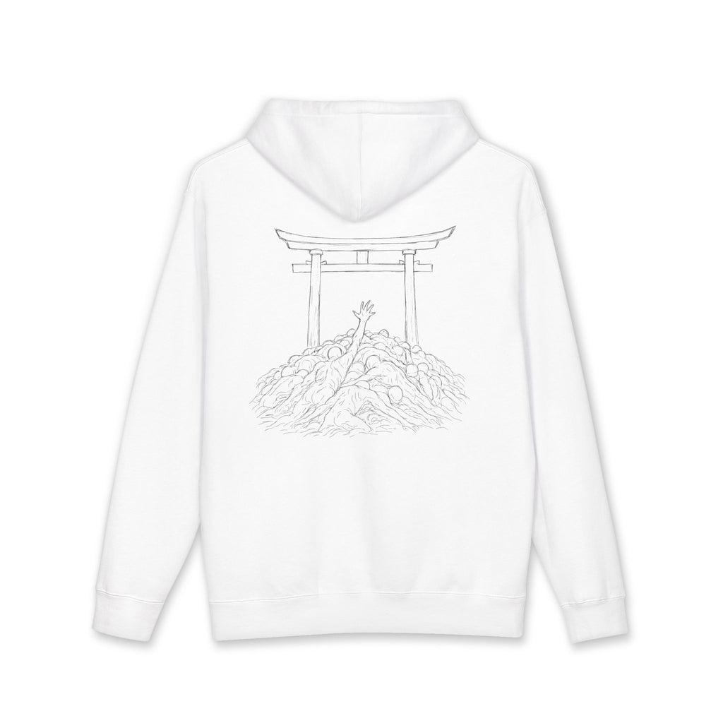 We Suffer (Heavyweight Pullover Hoodie,  w/b back) – Clean