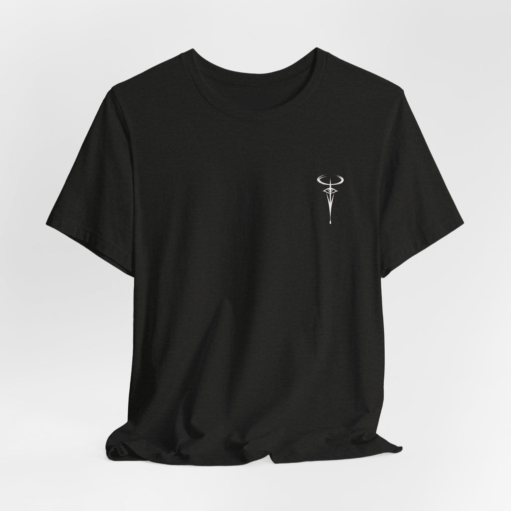 We Suffer (Men’s Jersey Tee, w/b back) – Clean