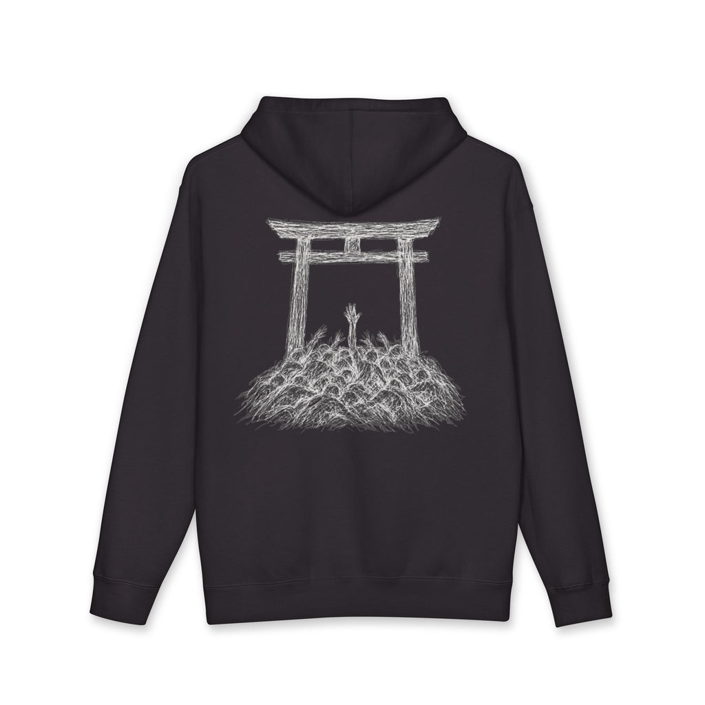 We Suffer (Heavyweight Pullover Hoodie,  w/b back) – Stressed
