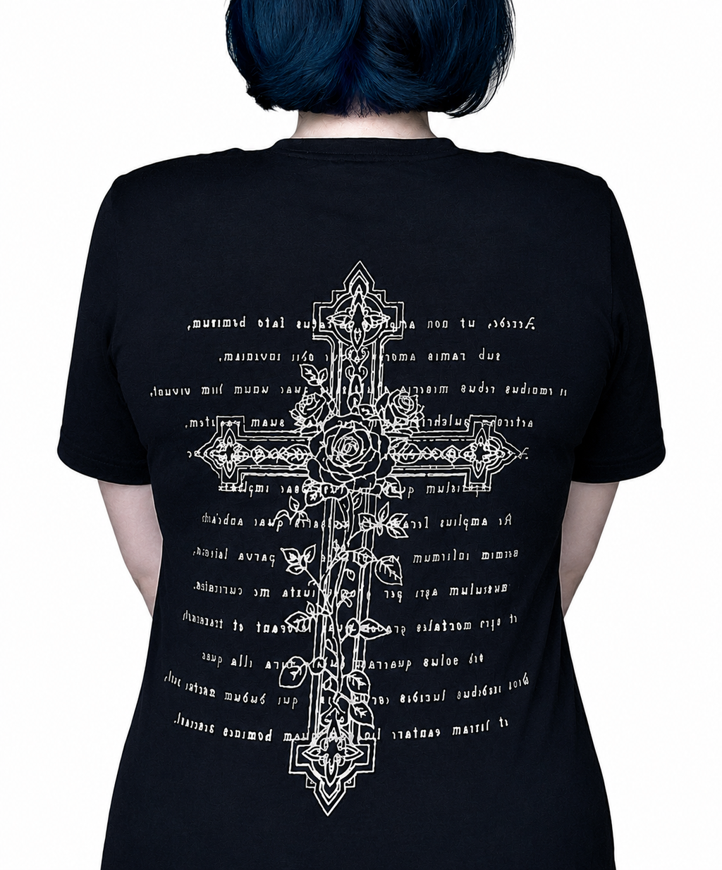La Croix des Mystères Rouges (Men’s Jersey Tee)